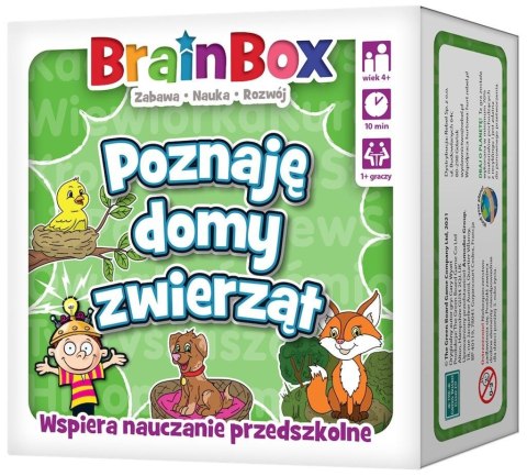 BRAINBOx - POZNAJĘ DOMY ZWIERZĄT REBEL