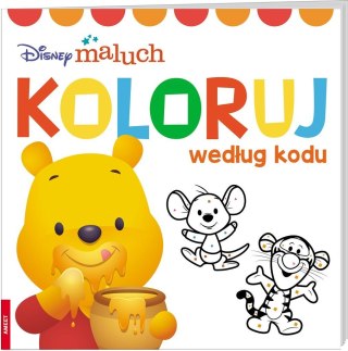DISNEY MALUCH. KOLORUJ WEDŁUG KODU