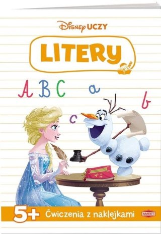 DISNEY UCZY. KRAINA LODU - ĆWICZENIA LITERY