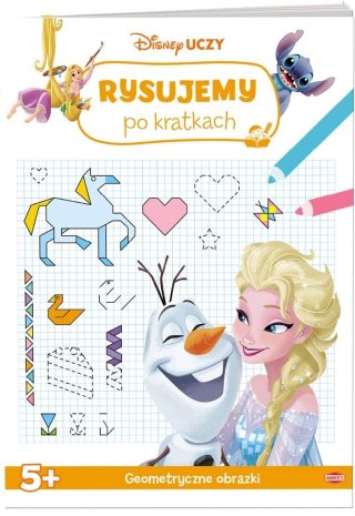 DISNEY UCZY. RYSUJEMY PO KRATKACH