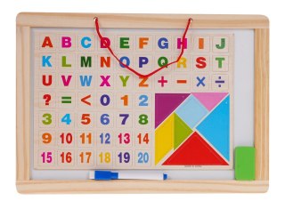 DREWNIANA TABLICA + AKCESORIA