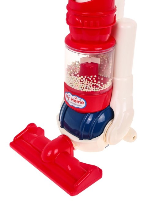 INTERAKTYWNY ODKURZACZ PIONOWY DLA DZIECI 3+ ELEKTRO-SZCZOTKA + STYROPIANOWE KULKI