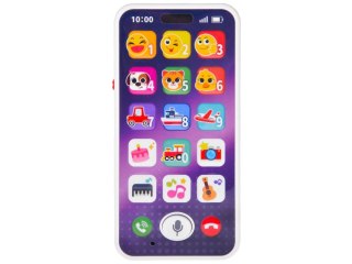 INTERAKTYWNY TELEFON SMARTPHONE DLA MALUCHA Z MUZYKĄ I DŹWIĘKAMI ZA5872