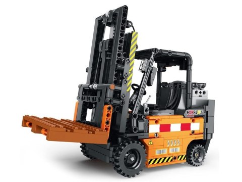 KLOCKI KONSTRUKCYJNE ZDALNIE STEROWANY WÓZEK WIDŁOWY RUCHOMY 722-ELE ZA5796