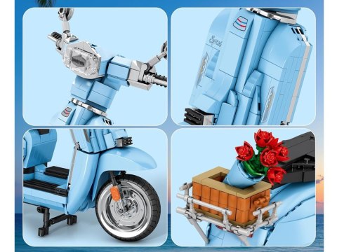 KLOCKI LICENCJONOWANE WŁOSKI SKUTER LAMBRETTA V 200 SPECIAL 1169-ELE ZA5795