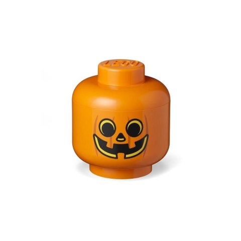 LEGO(R) POJEMNIK GŁÓWKA SMALL - PUMPKIN