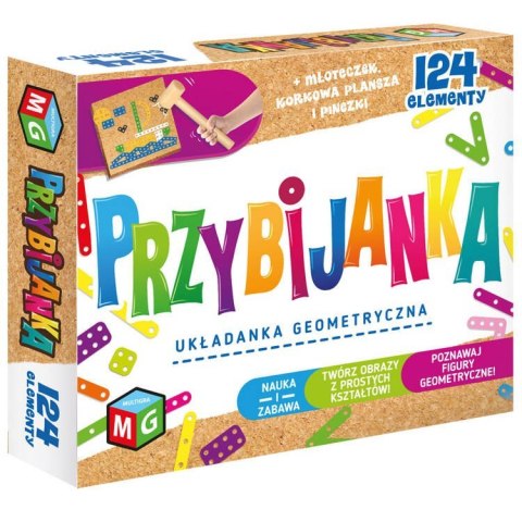 MULTIGRA PRZYBIJANKA KREATYWNA UKŁADANKA ZA4028