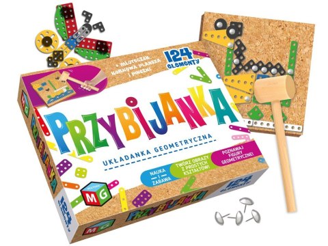 MULTIGRA PRZYBIJANKA KREATYWNA UKŁADANKA ZA4028