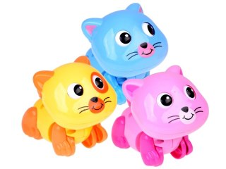 NAKRĘCANY KOLOROWY KOTEK PSOTEK RUSZA OGONKIEM ZABAWKA ZA1190