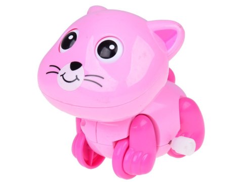 NAKRĘCANY KOLOROWY KOTEK PSOTEK RUSZA OGONKIEM ZABAWKA ZA1190