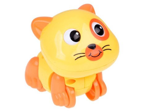 NAKRĘCANY KOLOROWY KOTEK PSOTEK RUSZA OGONKIEM ZABAWKA ZA1190
