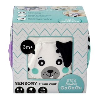 PLUSZOWA KOSTKA SENSORYCZNA 15x15CM GAGAGU