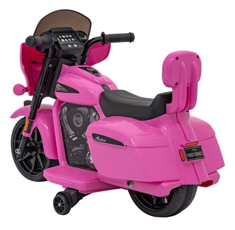 POJAZD CHOPPER INDIAN RÓŻOWY