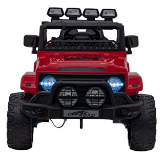 POJAZD OFF-ROAD CLIMBER CZERWONY