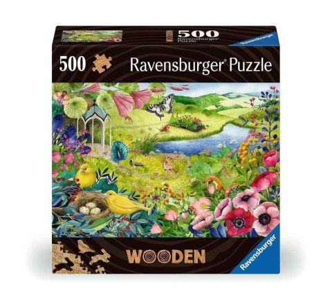 PUZZLE DREWNIANE 500 DZIKI OGRÓD