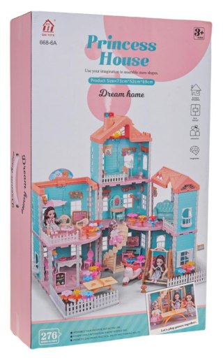 VILLA Z FUNKCJĄ ŚWIATŁA I WODY + AKCESORIA