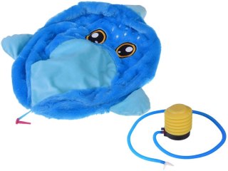 WIELKA PLUSZOWA PIŁKA MASKOTKA UROCZE ZWIERZĄTKO 45CM REKIN ZA5977