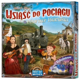 WSIĄŚĆ DO POCIĄGU: KOLEKCJA MAP - PÓLWYSEP...REBEL