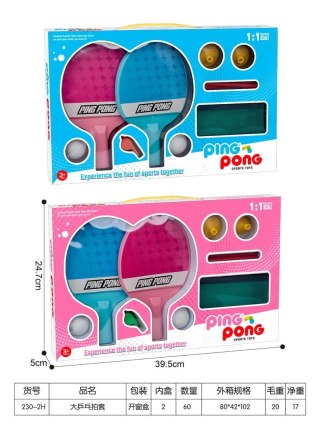 ZESTAW DO GRY W PING PONGA
