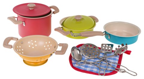 ZESTAW KOLOROWYCH GARNKÓW + AKCESORIA