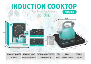 ZESTAW KUCHENKA INDUKCYJNA + CZAJNIK