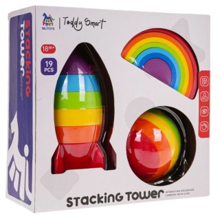 ZESTAW ZABAWEK SENSORYCZNYCH 19EL.